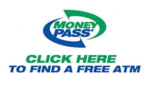 Image: MoneyPass logo. Click to launch MoneyPass ATM Locator.