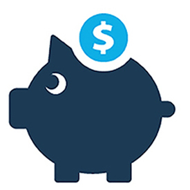 Image: piggy bank icon