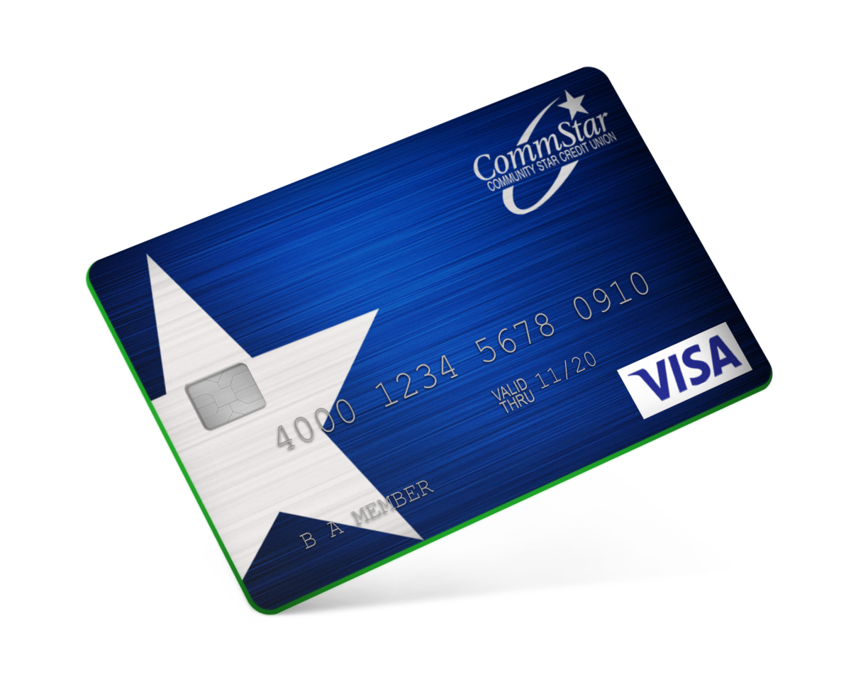 rewards card rendering no background CommStar Credit Union